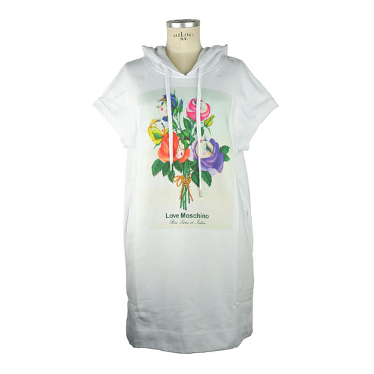 White Cotton Women Dress
