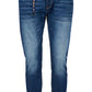 Sleek Blue Slim Fit Denim Jeans