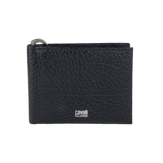 Black Calfskin Men Wallet