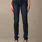 Blue Cotton Women Jeans