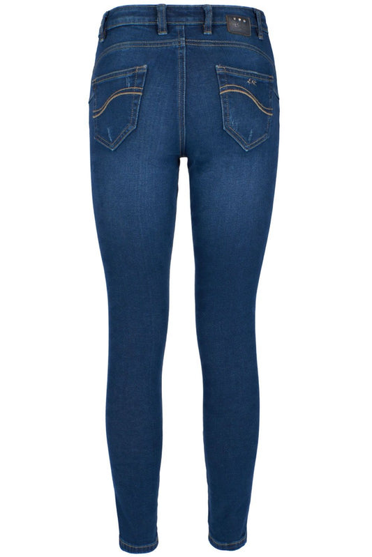 Blue Cotton Women's Jean