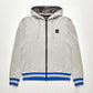 Gray Cotton Men's Hooded Sweater