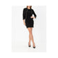 Black Polyester Women Jacket
