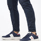 Gray Artificial Leather Men Sneaker