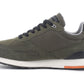 Green Fabric Men Sneaker