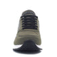 Green Fabric Men Sneaker