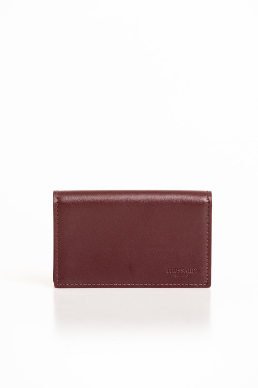 Brown Calfskin Men Wallet