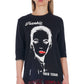 Black Cotton Women Sweater