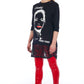 Black Cotton Women Sweater