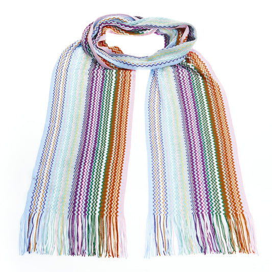 Multicolor Wool Women Scarf