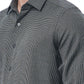 Black Cotton Men Shirt