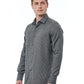 Black Cotton Men Shirt