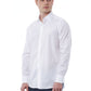 White Cotton Men Shirt