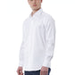 White Cotton Men Shirt