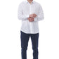 White Cotton Men Shirt