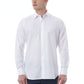 White Cotton Men Shirt
