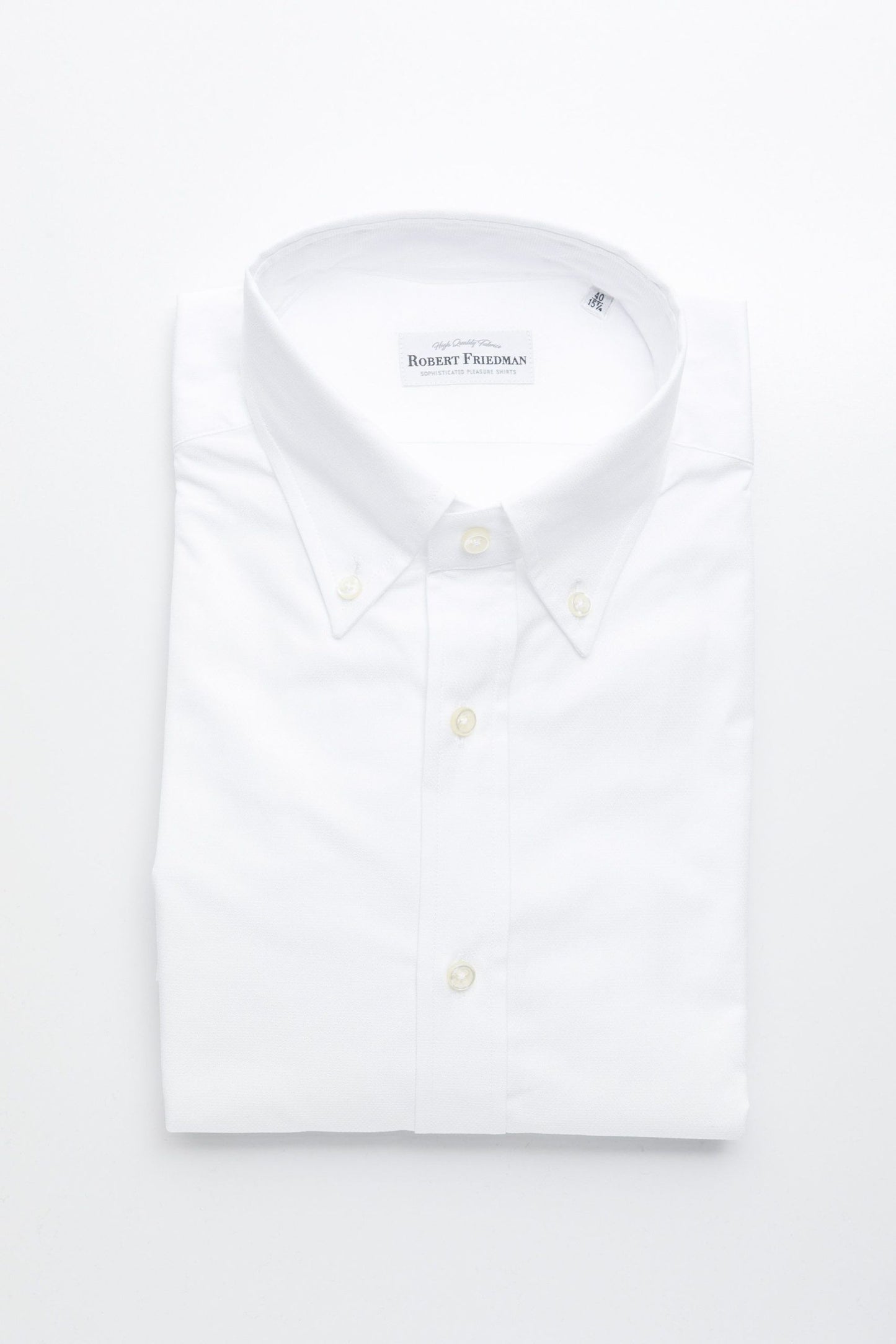 White Cotton Men Shirt