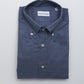 Blue Cotton Men Shirt