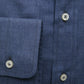 Blue Cotton Men Shirt