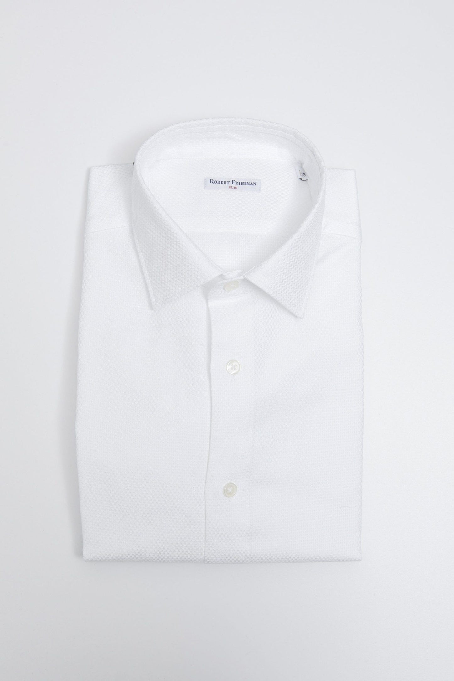 White Cotton Men's Shirt