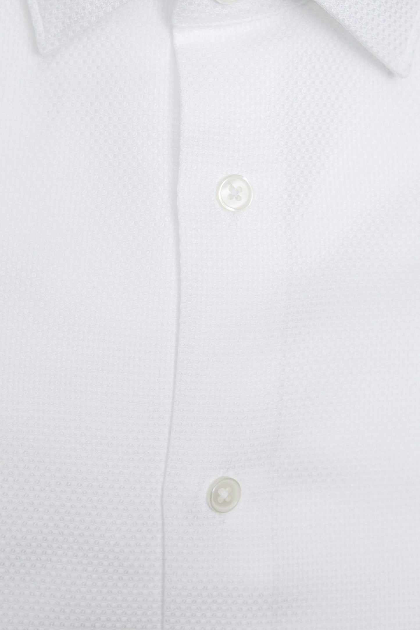 White Cotton Men's Shirt