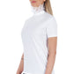 White Cotton Women T-Shirt