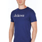 Blue Cotton Men T-Shirt