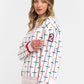 White Cotton Women Sweater