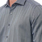 Gray Cotton Men Shirt