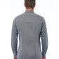 Gray Cotton Men Shirt