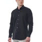 Black Cotton Men Shirt