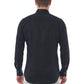 Black Cotton Men Shirt