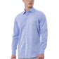 Light Blue Cotton Men Shirt