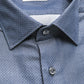 Blue Cotton Men Shirt
