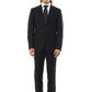 Gray Virgin Wool Men Suit