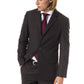 Brown Cotton Men Suit