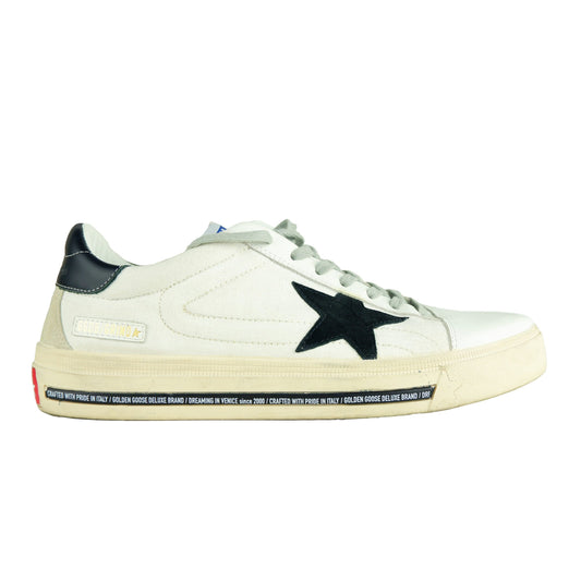 White Leather Men Sneaker