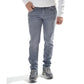 Gray Cotton Men Jeans