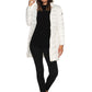 White Polyester Women Jacket