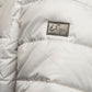 White Polyester Women Jacket