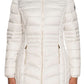 White Polyester Women Jacket