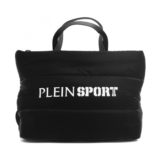 Black Polyester Women Shoulder Bag