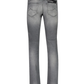 Gray Cotton Men Jeans