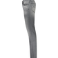 Gray Cotton Men Jeans