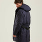 Blue Polyamide Men Jacket