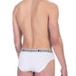 White Cotton Men Brief