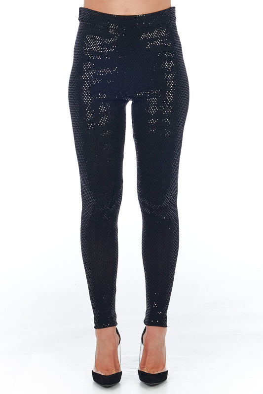 Black Polyamide Women Legging