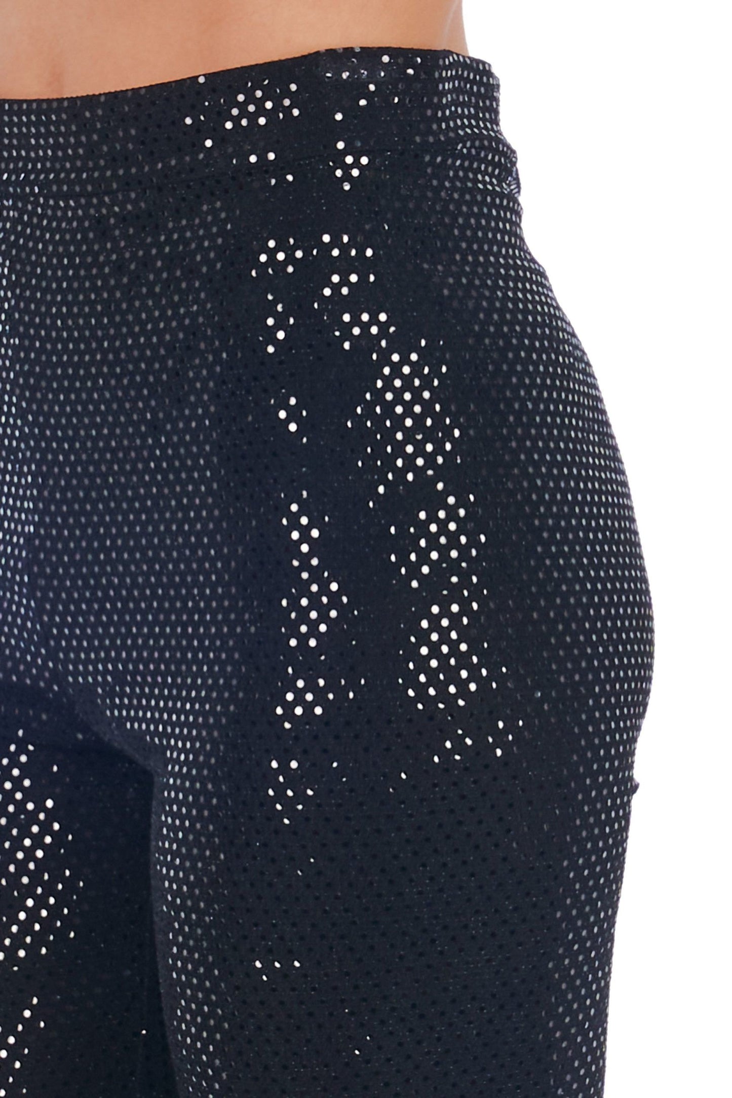 Black Polyamide Women Legging