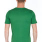 Green Cotton Men T-Shirt