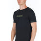 Black Cotton Men T-Shirt